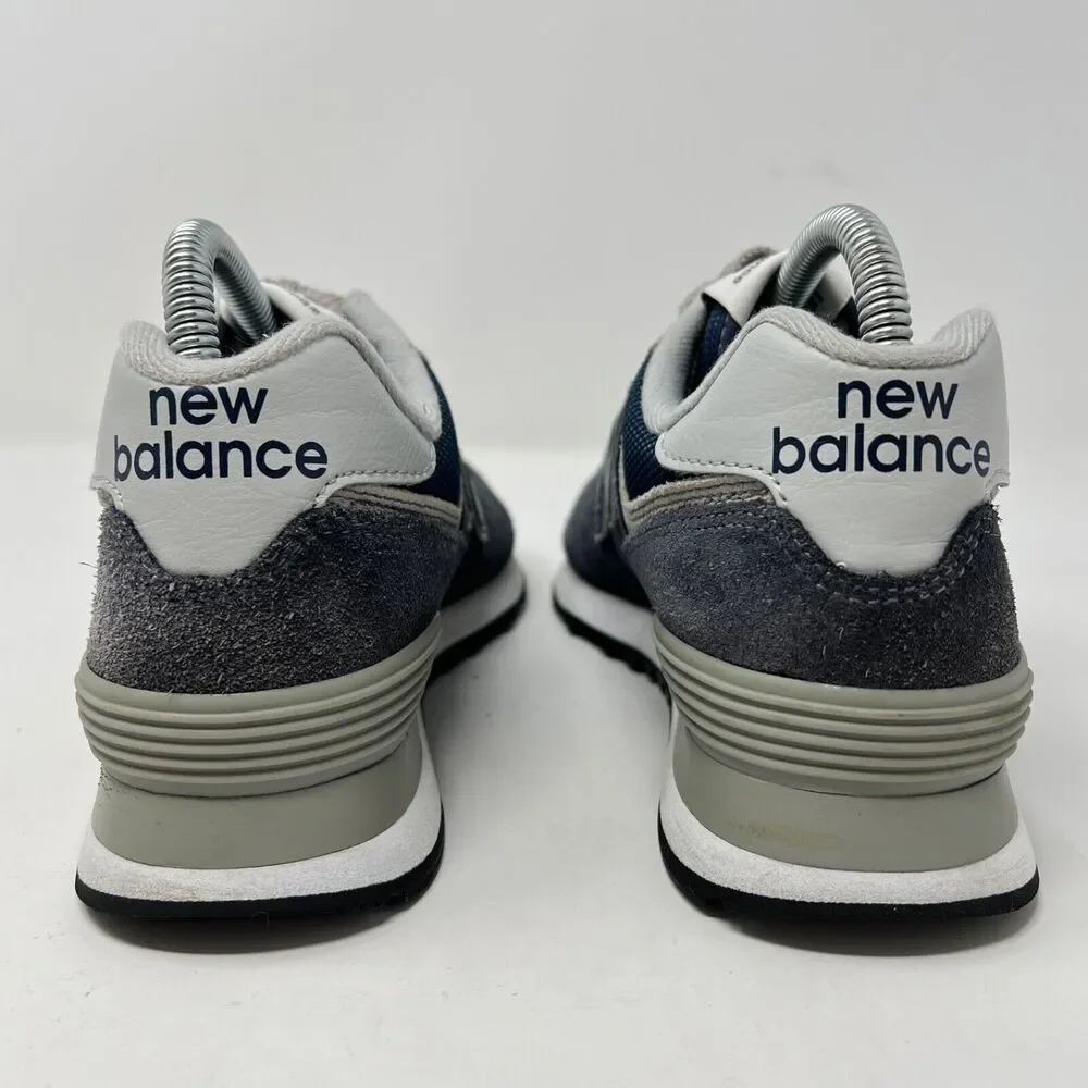 New Balance Men 574 Core - Standard Navy / White US Size 7.5